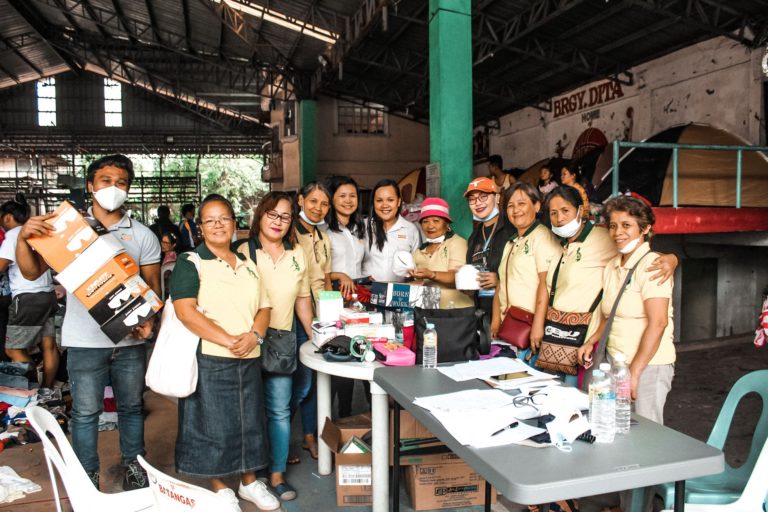 Safety is caring: Free mask & safety eyewear for Taal eruption evacuees, Jan 2020